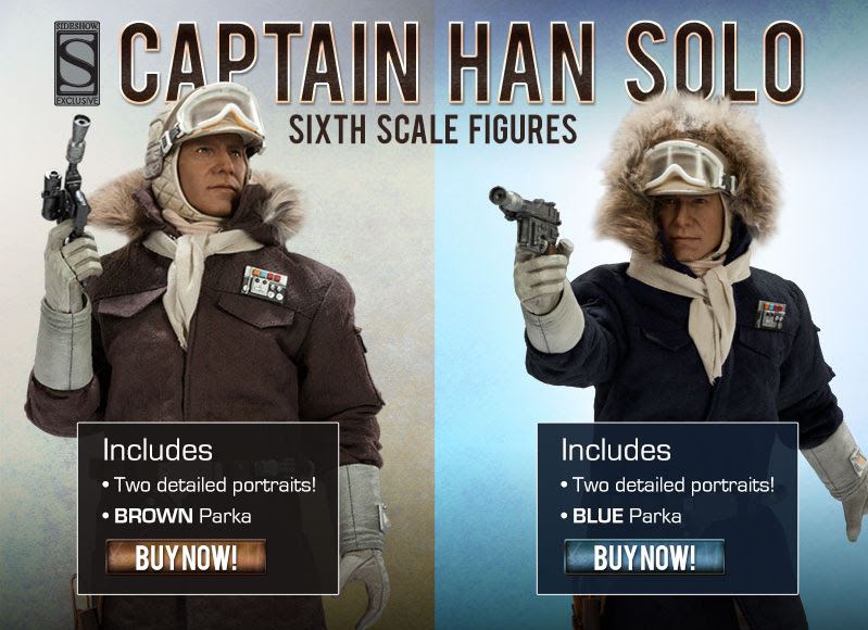 Hoth Han Solo Sideshow Figures