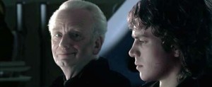 Palpatine's slow corruption of Anakin Skywalker was a highlight.