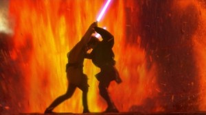 The CGI visuals in Revenge of the Sith were striking and stunning.