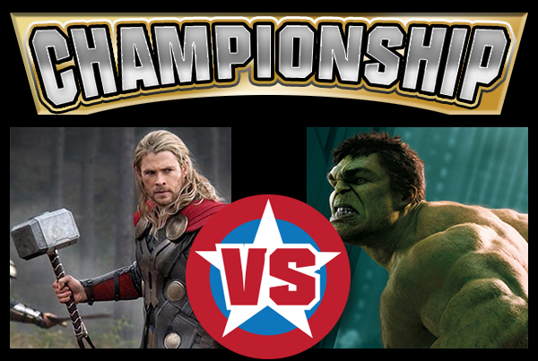 MATCH-UP Finals - Thor vs Hulk